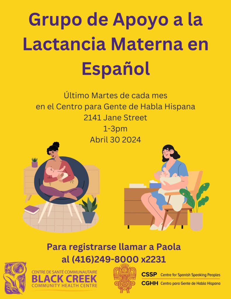Spanish Breastfeeding Group - April