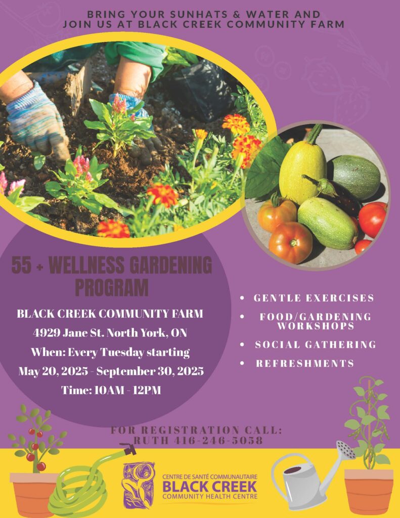 55+ Wellness Gardening Program