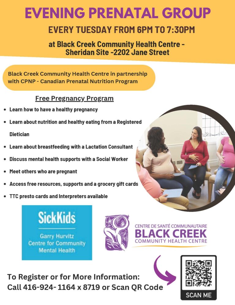 Tuesday Evening Community Prenatal Program