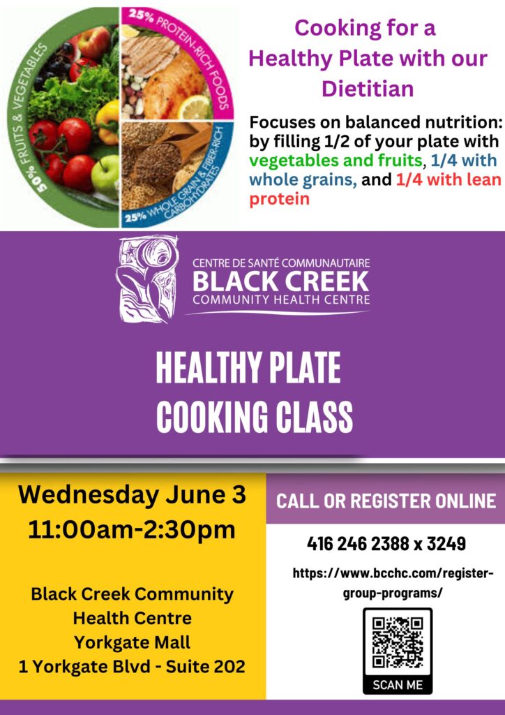 Healthy Plate Cooking Workshop June 2022